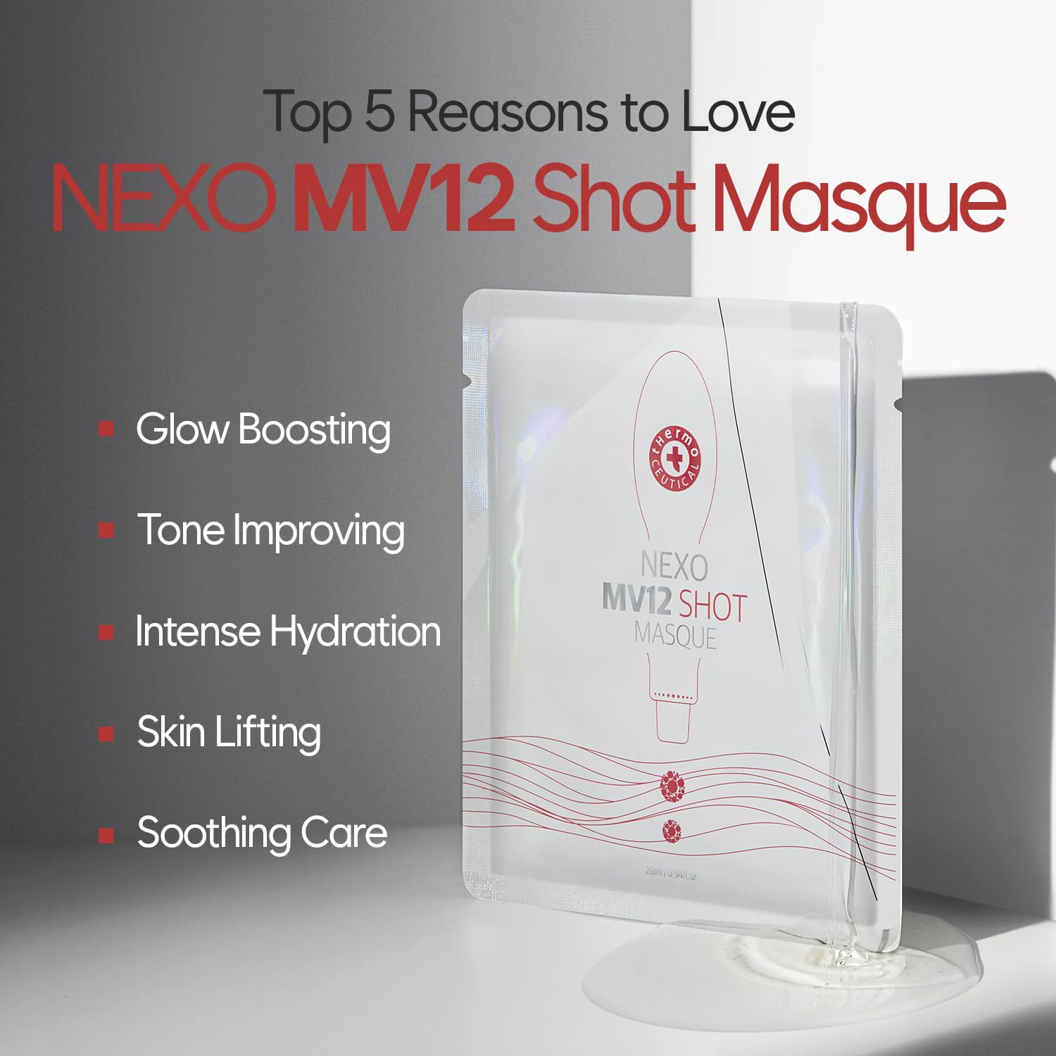 Nexo MV12 Shot Masque